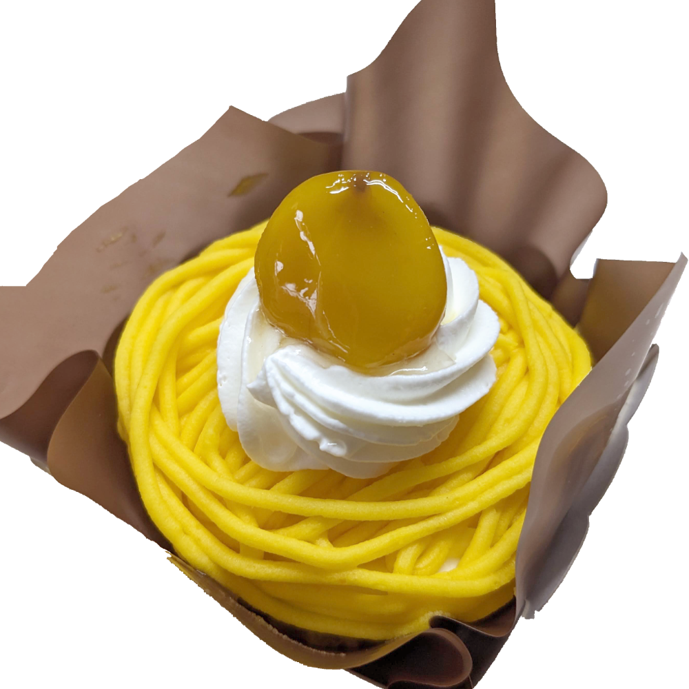 昔ながらのモンブラン